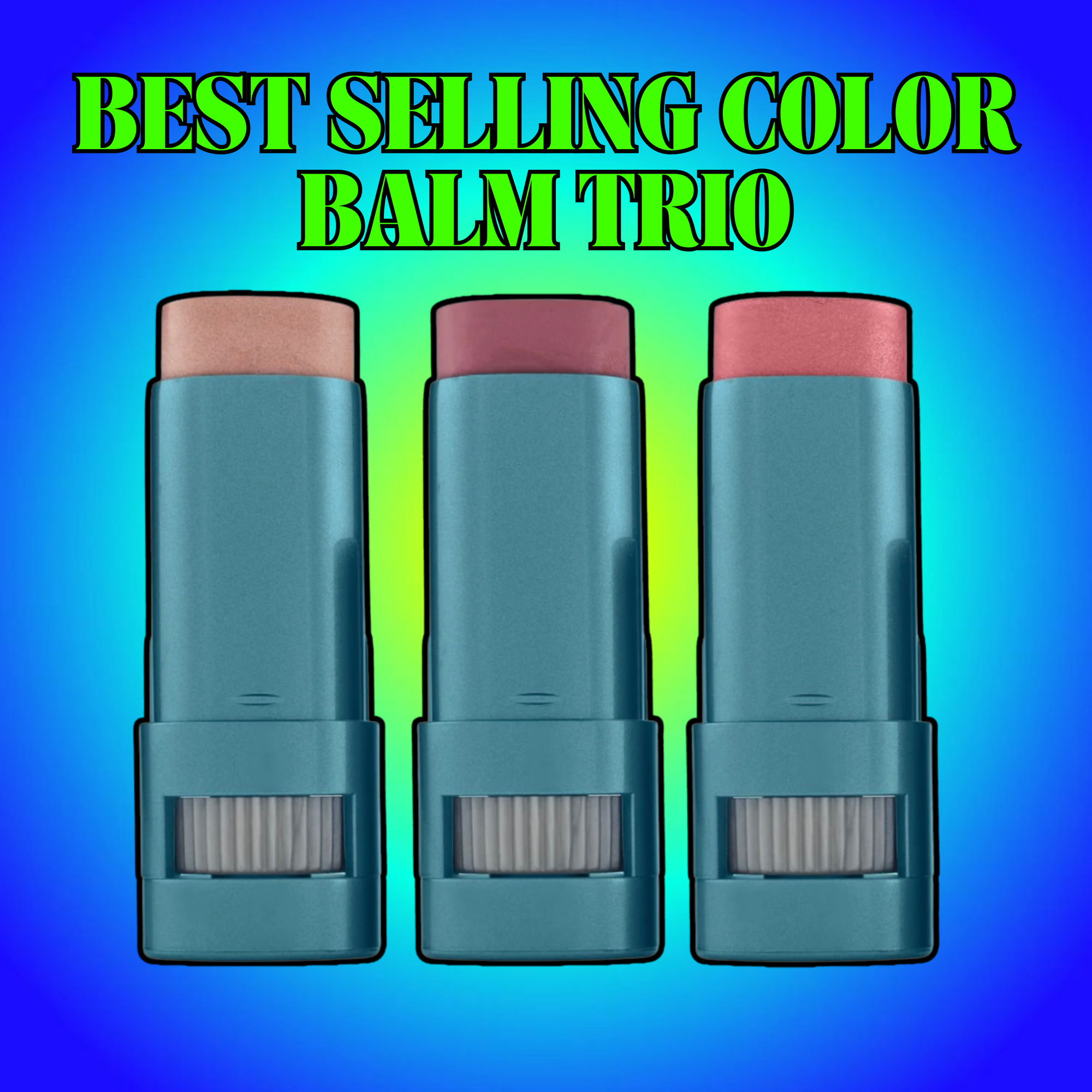 BEST SELLING COLOR BALM TRIO