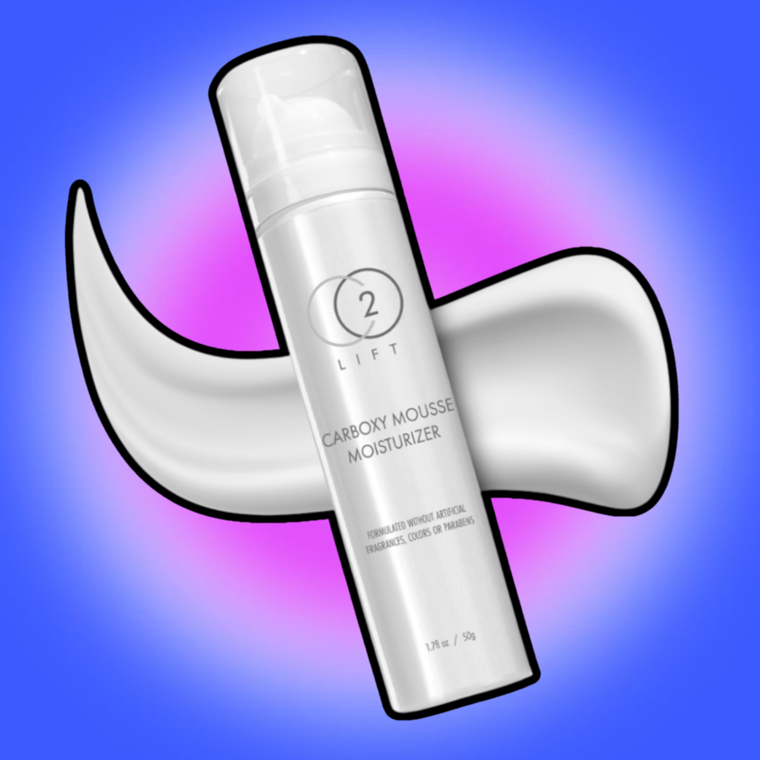CARBOXY MOUSSE MOISTURIZER