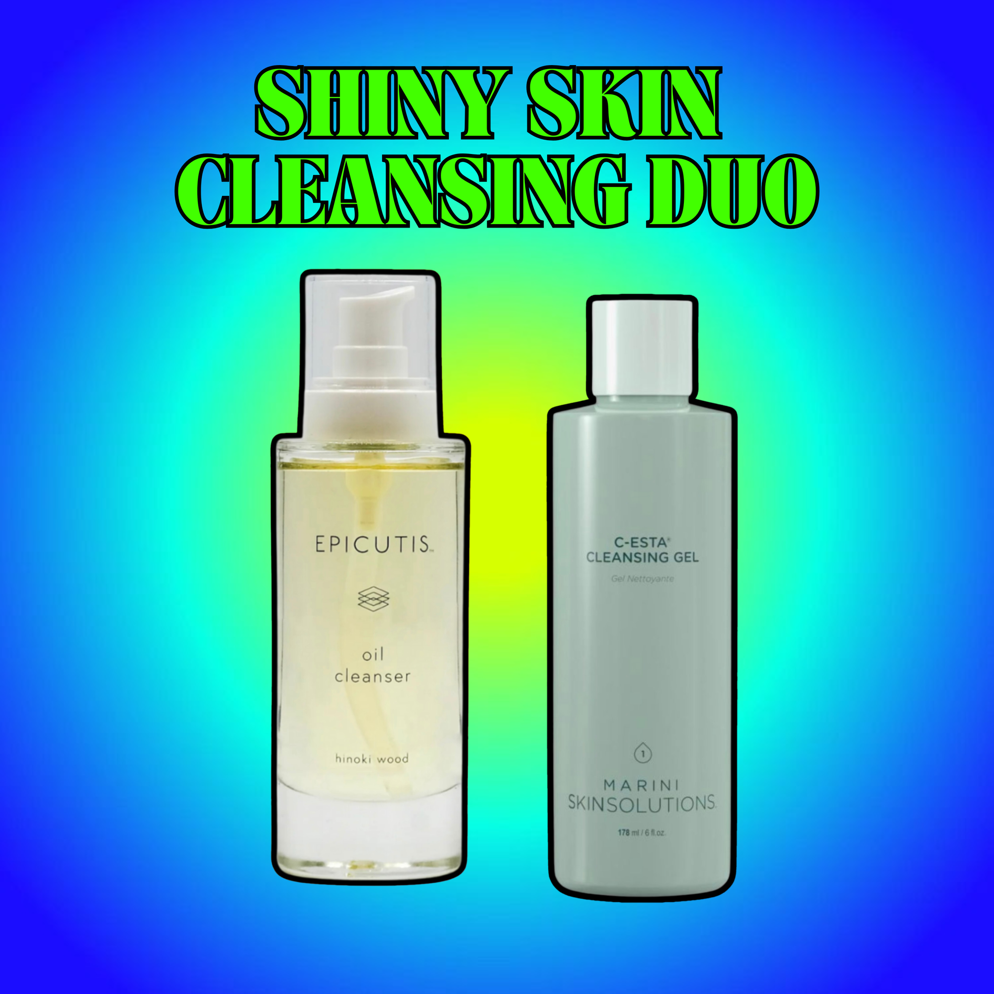SHINY SKIN CLEANSING DUO